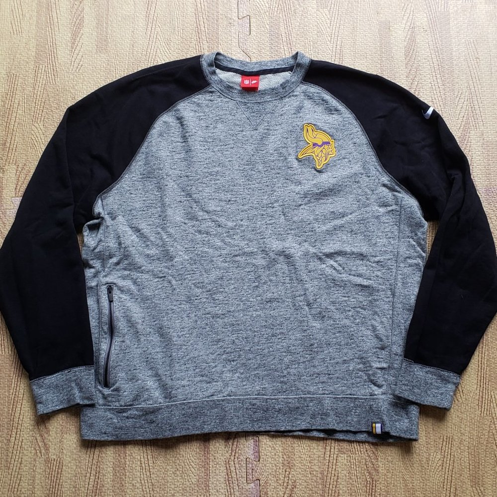 Minnesota Vikings Nike NFL Sweatshirt 2XL XXL Gray